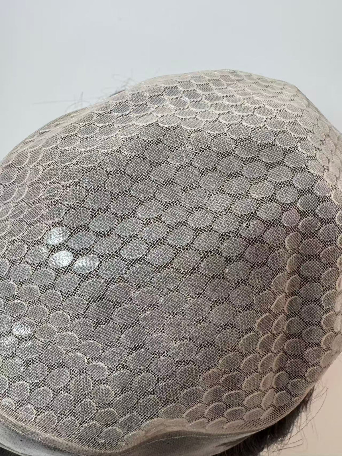 Superb Australia Toupee Lace with Poly Perimeter and comfortable Silicon inside base Hair Replacement System
