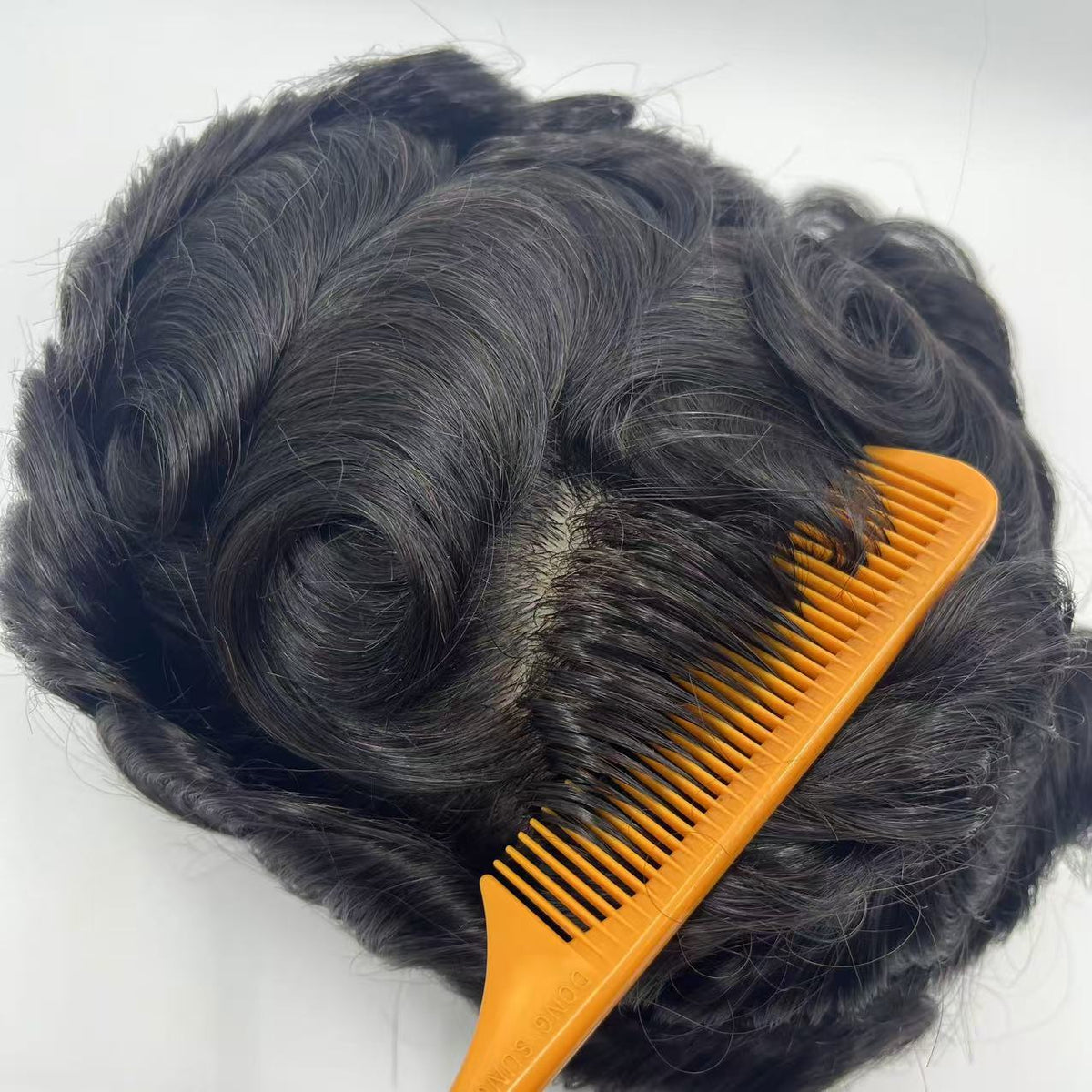 I-Lace Silk Top with French Lace Front Hair System